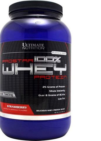 Prostar 100% Whey Protein 907 g /30 servings/ Strawberry Ultimate Nutrition (257440431)