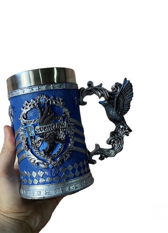Кружка Чашка Бокал 3D Нержавіюча Сталь Гаррі Поттер Ravenclaw 500мл Home (262454728)