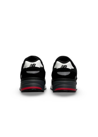 Чорні Осінні чоловічі кросівки new balance 999 black white gray (репліка) чорні No Brand