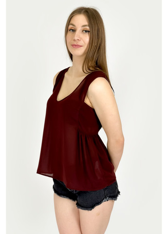 Бордовая блуза 7901/241/681 Zara