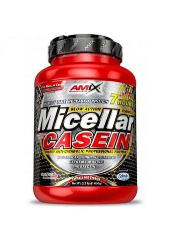 Micellar Casein 1000 g /22 servings/ Strawberry Amix Nutrition (259734566)