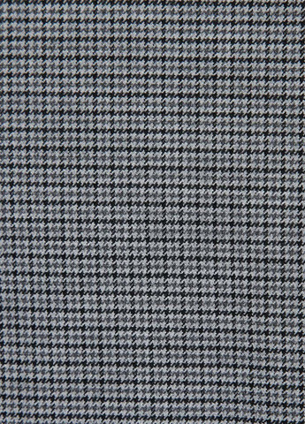 Сірий демісезонний сірий в чорну клітинку костюм трійка 10463 Yarmich