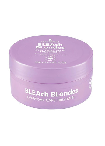 Маска для осветленных волос Bleach Blondes Everyday Care Treatment Mask 200 мл Lee Stafford (269237719)