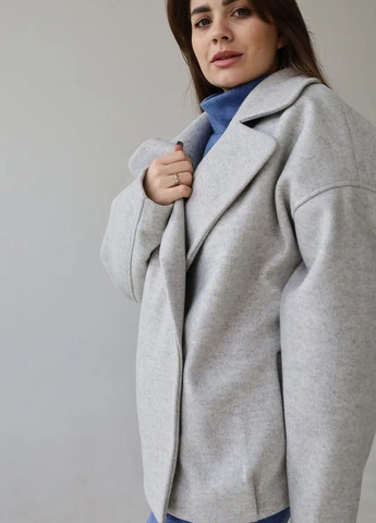Сіра демісезонна осіння куртка жіноча SK
