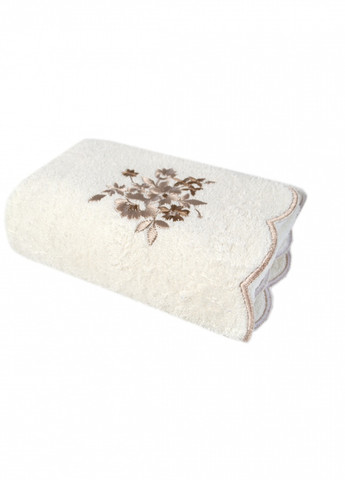 Irya полотенце - martil ekru молочный 50*90 орнамент молочный производство - Турция
