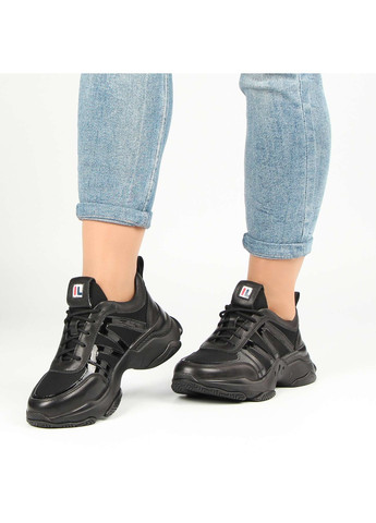 Черные демисезонные женские кроссовки 196434 Buts