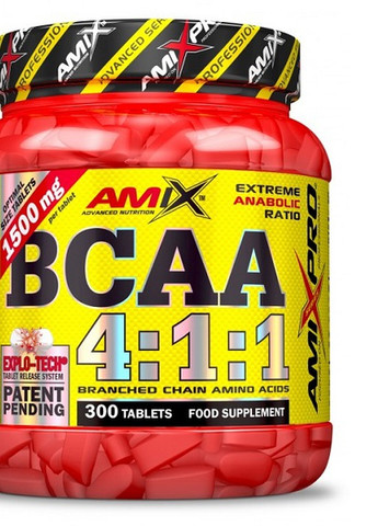 BCAA 4:1:1 300 Tabs Amix Nutrition (258499703)