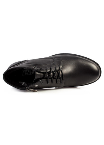 Черные зимние ботинки мужские бренда 9500902_(1) Vittorio Pritti