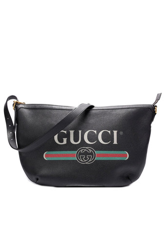 Жіноча сумка крос-боді хобо велика чорна Gucci (275868798)