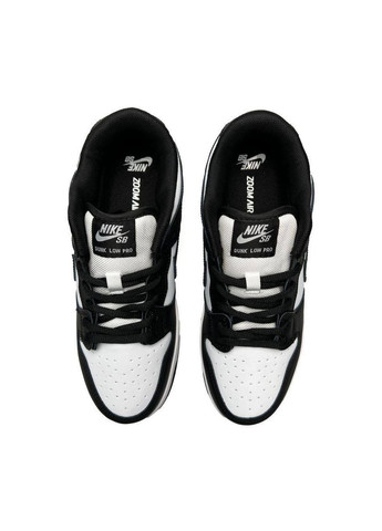 Черно-белые демисезонные кроссовки женские, вьетнам Nike SB Dunk Low Retro White Black