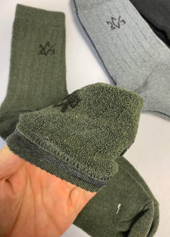 Подарунковий набір зимових чоловічих шкарпеток Тризуб 9 пар Vakko (256992576)