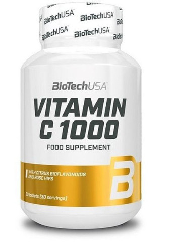 Vitamin C 1000 30 Tabs Biotechusa (256722914)