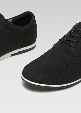 Черные осенние туфли myl8436-8 Lanetti