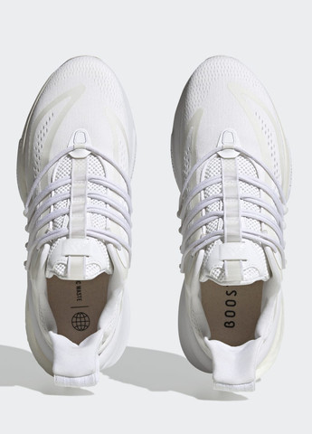 Білі всесезон кросівки alphaboost v1 sustainable boost adidas