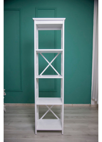 Етажерка з натурального дерева HW-30 біла HouseWood (276842331)