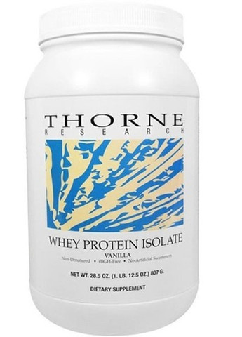 Whey Protein Isolate 807 g /27 servings/ Vanilla Thorne Research (258499197)