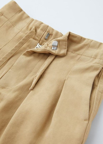 Песочные повседневный демисезонные брюки Zara