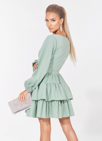 Зелена сукнi норма красива літня сукня (49623) Lemanta