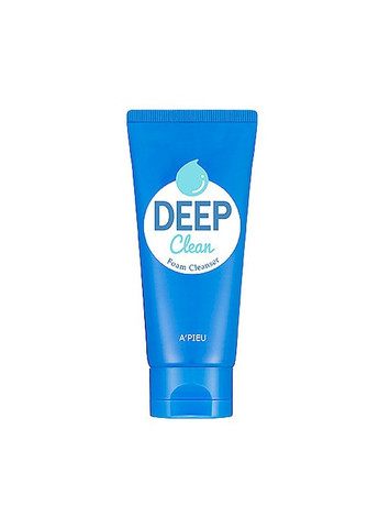 Пінка DEEP CLEAN FOAM CLEANSER для ретельного та одночасно дбайливого очищення обличчя від макіяжу та забруднень, 130 мл A'pieu (257282288)
