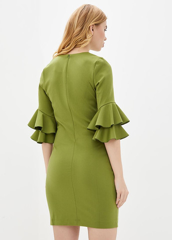 Зеленое платье орнелла зеленый Luzana