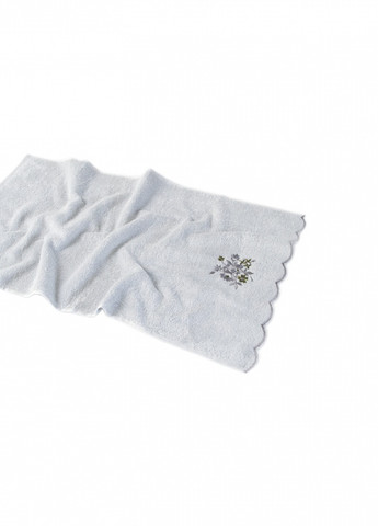 Irya полотенце - martil a.gri светло серый 50*90 орнамент серый производство - Турция