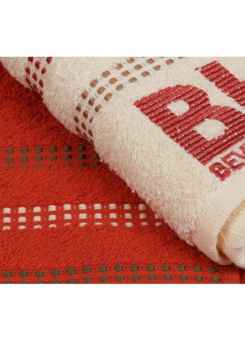 Beverly Hills Polo Club набор полотенец - 355bhp1267 botanik brick red, cream 50*90 орнамент комбинированный производство - Турция