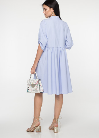 Блакитна повсякденний жіноча літня сукня SK