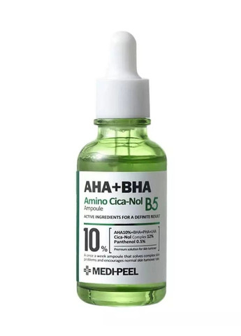 Восстанавливающая сыворотка AHA BHA AMINO CICA-NOL B5 AMPOULE для чувствительной и проблемной кожи, 30 мл Medi Peel (277753446)