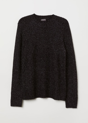 Черный свитер H&M