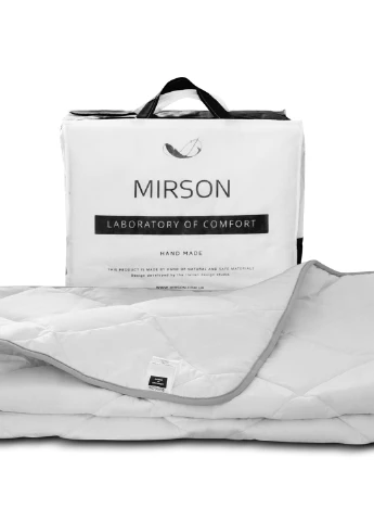 Ковдра бавовняна №1412 BIANCO Демісезонна 220х240 (2200001536470) Mirson (258822493)