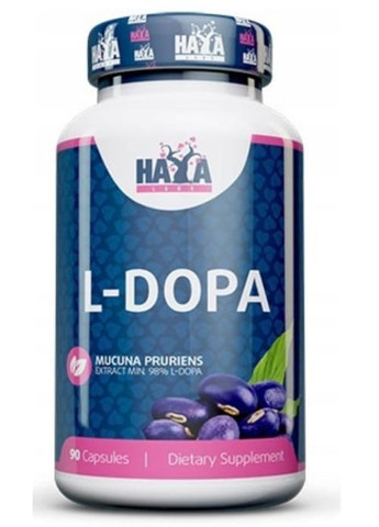 L-DOPA Mucuna Pruriens Extract 90 Caps Haya Labs (268985367)