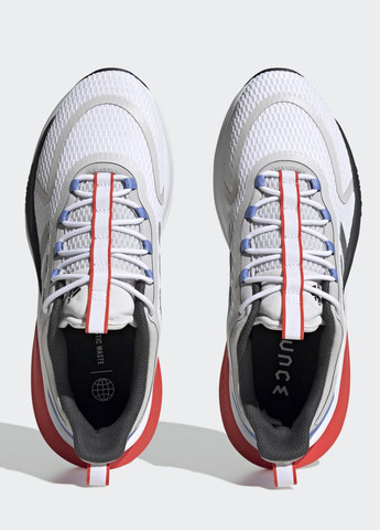 Білі всесезон кросівки alphabounce+ sustainable bounce adidas