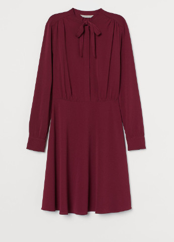 Бордовое сукня демісезон,бордовий, H&M