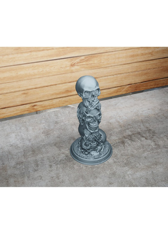 Статуетка череп "нічого не бачу, нічого не чую, нічого не скажу". ЗаСвіт (261555640)