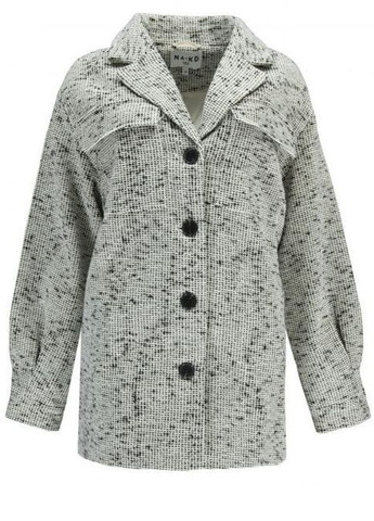 Чорно-біла куртка легка,чорний білий, NA-KD