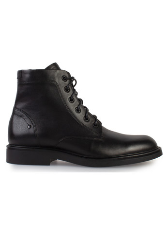 Черные зимние ботинки мужские бренда 9501098_(1) ModaMilano