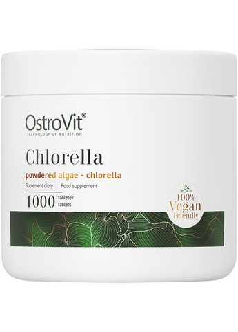 Хлорелла Chlorella 1000 tabs Ostrovit (273773038)
