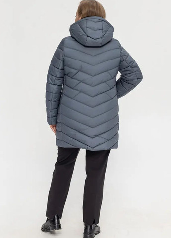 Морської хвилі демісезонна демісезонна жіноча куртка великого розміру SK