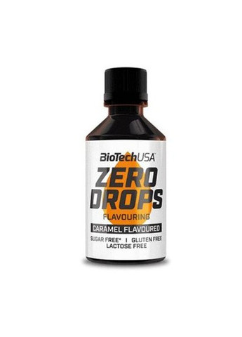 Zero Drops 50 ml /100 servings/ Caramel Biotechusa (257252357)