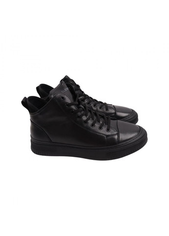 Черные ботинки мужские черные натуральная кожа Clemento