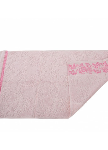 Irya полотенце jakarli - scarlet pembe розовый 90*150 однотонный розовый производство - Турция