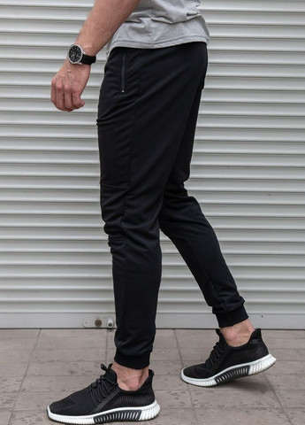 Чорні спортивні штани на манжеті Vakko (277868526)