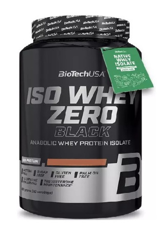 Iso Whey Zero Black 908 g /30 servings/ Strawberry Biotechusa (256726116)