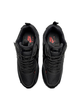 Чорні Осінні кросівки чоловічі, вьетнам Nike Air Max 90 Surplus Black M