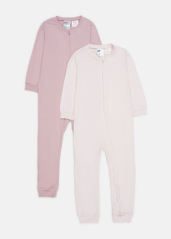 Розовая всесезон пижама (2шт) H&M