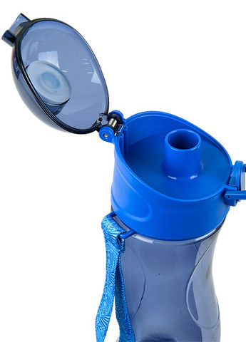 Пляшка для води 530 мл синя Kite (258402487)