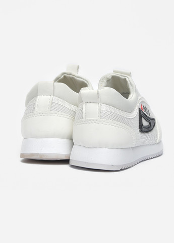 Білі осінні кросівки дитячі для дівчинки білого кольору Let's Shop