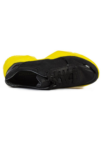 Чорні осінні кросівки жіночі бренду 8401281_(392) ModaMilano