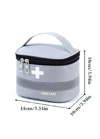 Аптечка сумка органайзер компактна портативна для медикаментів подорожей будинку 14x10x10 см (474862-Prob) Unbranded (260041441)
