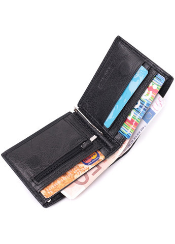 Кошелек-зажим из натуральной кожи 22476 Черный st leather (277980526)